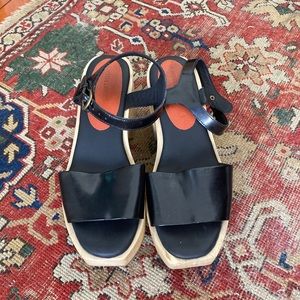 Rachel Comey Wood Platform Heels size 9 US